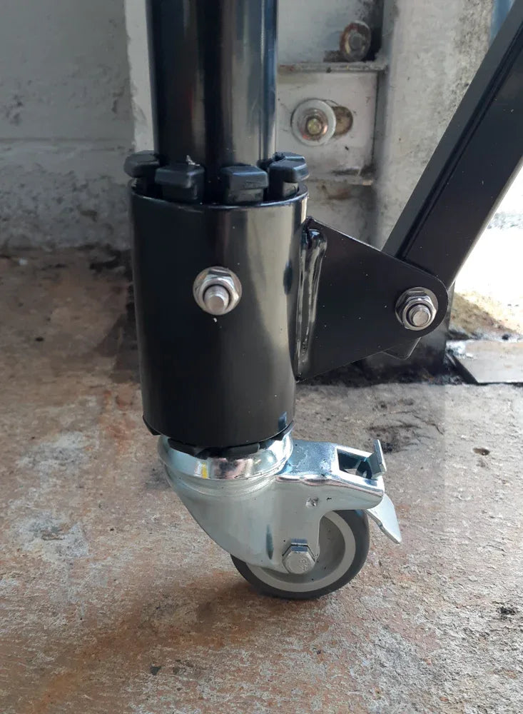 Expandable Barrier Black 4m Wide 1.3m High (A) - Commercial, Expandable Barrier, Residential - Black DIY XPANDA