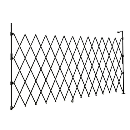 Expandable Barrier Black 4m Wide 1.3m High (A) - Commercial, Expandable Barrier, Residential - Black DIY XPANDA