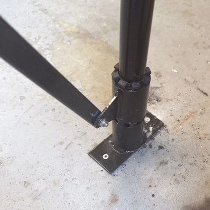 Expandable Barrier Black 4m Wide 1.3m High (A) - Commercial, Expandable Barrier, Residential - Black DIY XPANDA