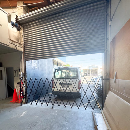 Expandable Barrier Black 4m Wide 1.3m High (A) - Commercial, Expandable Barrier, Residential - Black DIY XPANDA