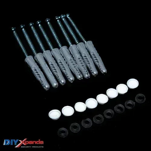 Extendable Window Bars | 5 Square Bars | 630-1100mm Wide x 540mm High (E) - Commercial, Residential, Window Bars, Windows - Black DIY XPANDA