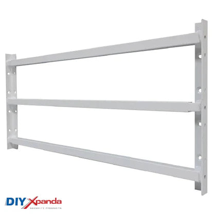 Extendable Window Bars | 3 Square Bars | 630-1100mm Wide x 300mm High (C) - Commercial, Residential, Window Bars, Windows - Black DIY XPANDA