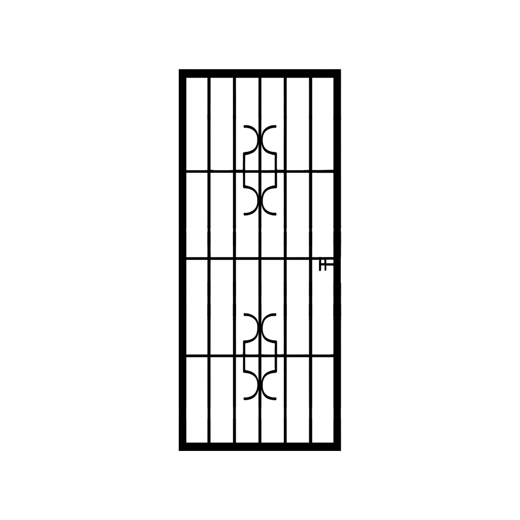 Homestyle Steel Shootbolt Security Gate 770mm x 1950mm High