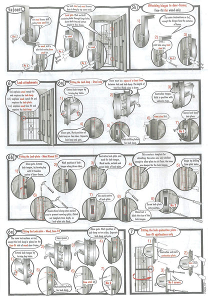 Homestyle Steel Shootbolt Security Gate 770mm x 1950mm High