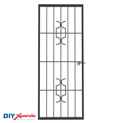 Metal Security Gate 770mm (W) x 1950mm (H) Homestyle Shootbolt Door