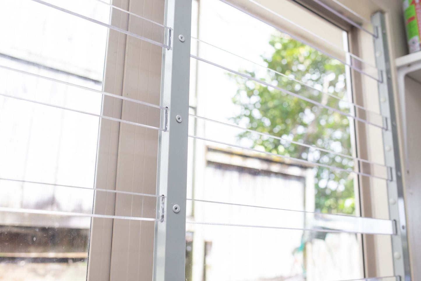 Clear Guard offers a transparent alternative to traditional window bars.

Don’t let its transparent appearance fool you. Clear Guard provides serious window protection while maintaining natural light, outdoor views, and the look of your home.

Ordering is simple. If you have any questions, feel free to contact us at diy@xpanda.co.nz — we’re happy to help.
