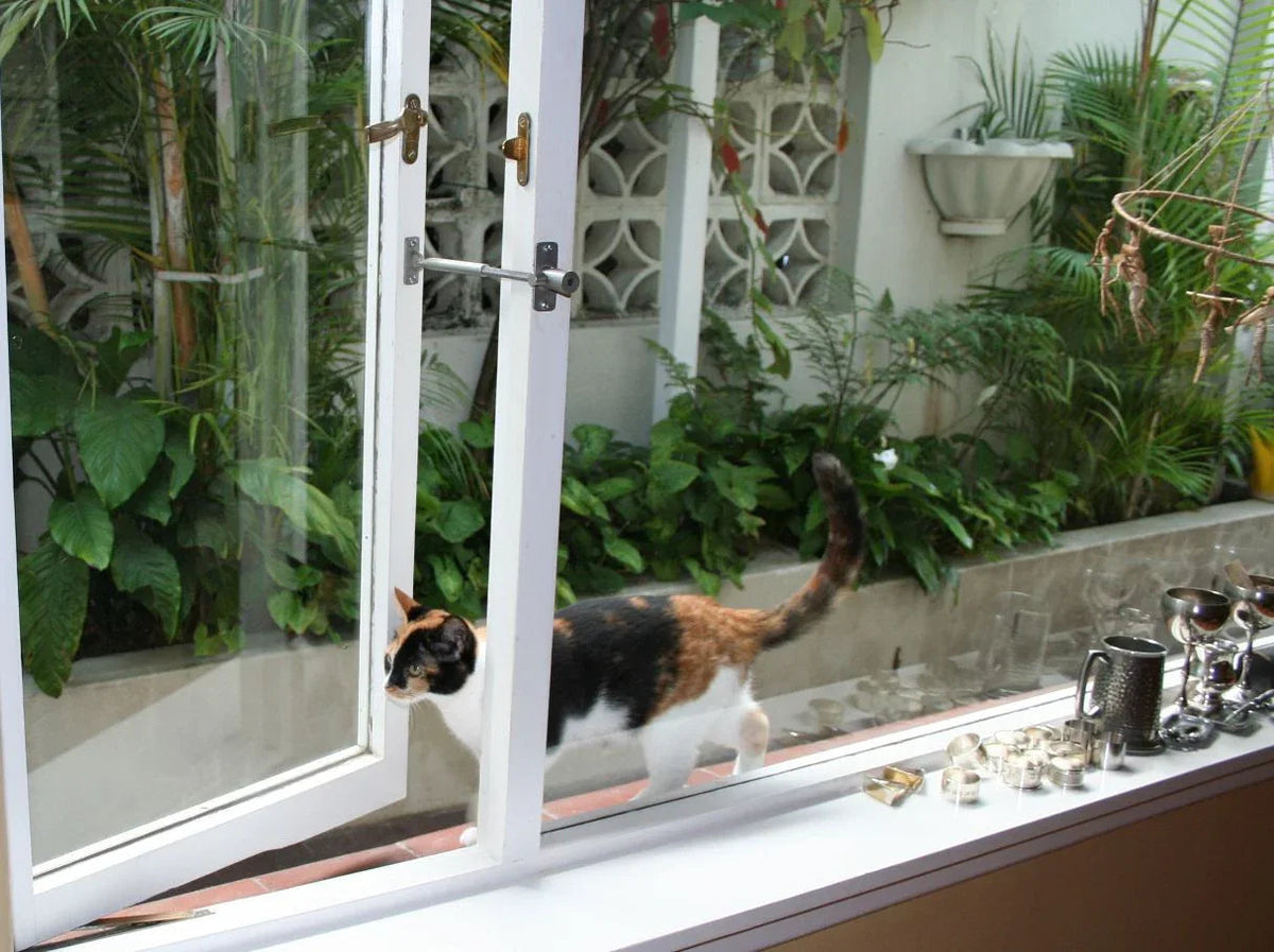 LockLatch window latch for pet doors, secure ventilation and window security