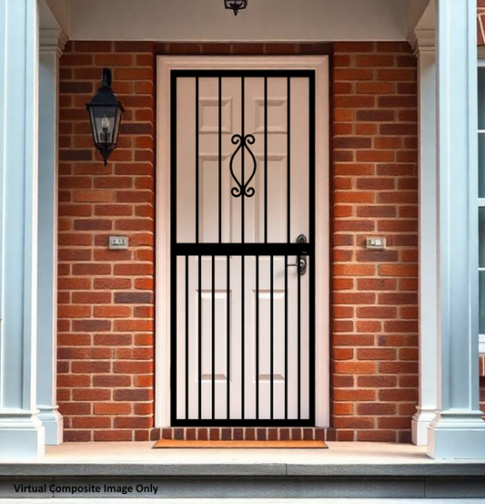 Regal Steel Security Gate 770mm Wide x 1950mm High