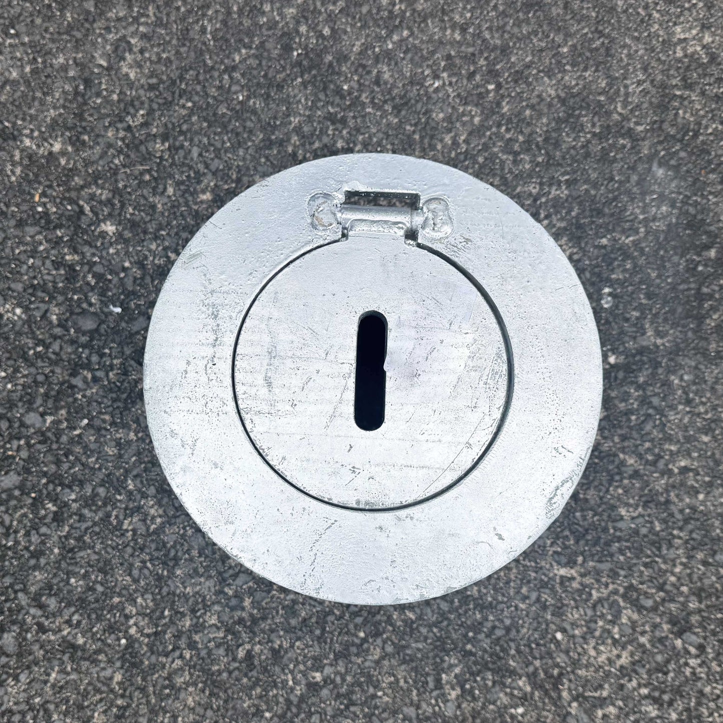 Removable Bollard Base Housing 10mm Steel Round Plate - Bollard, Bollard Base, Commercial, Residential - DIY XPANDA