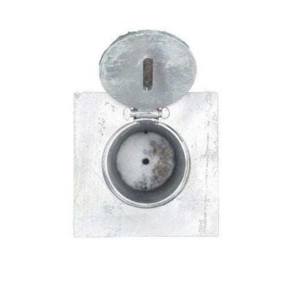 Removable Bollard Base Housing 10mm Steel Square Plate - Bollard, Bollard Base, Commercial, Gates, Residential - DIY XPANDA