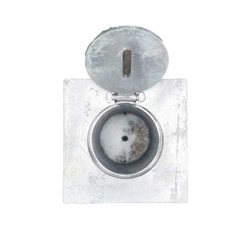 Removable Bollard Base Housing 10mm Steel Square Plate - Bollard, Bollard Base, Commercial, Gates, Residential - DIY XPANDA