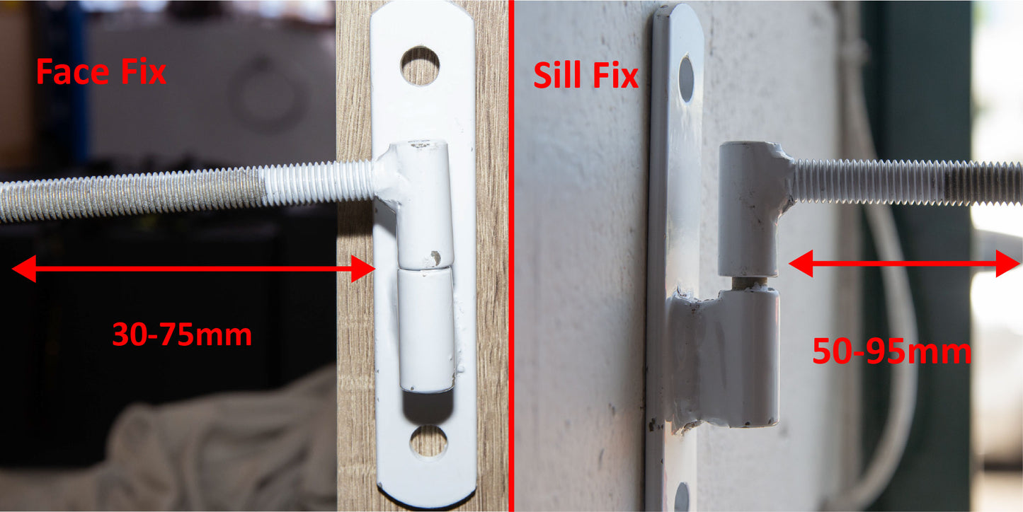 Renaissance Steel Security Gate 930mm Wide x 2000mm High