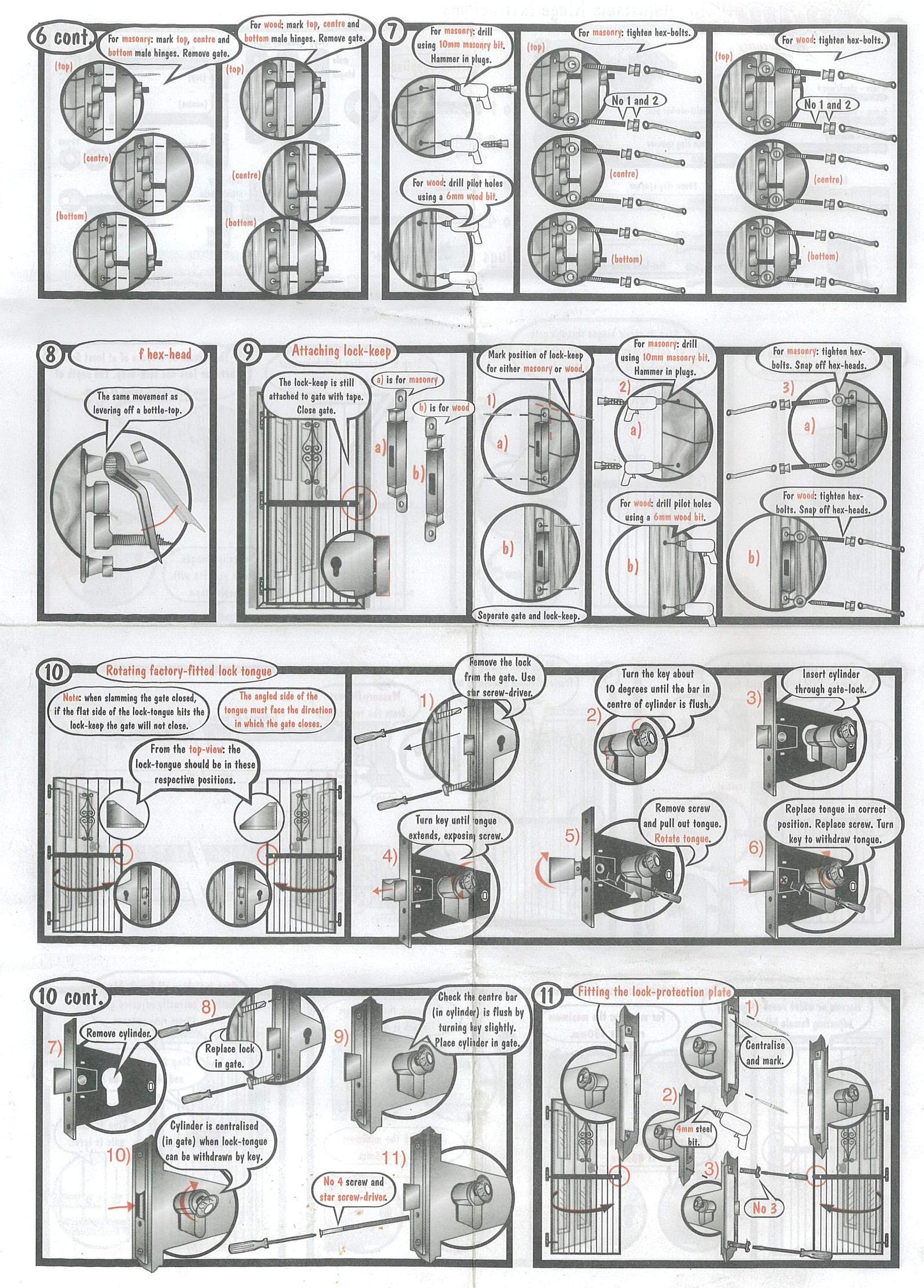 Renaissance Steel Security Gate 910mm Wide x 2000mm High