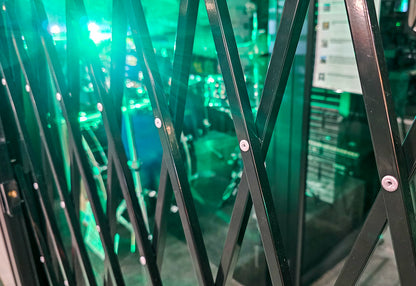 Saftidor Retractable Security Grille 1300mm Wide x 2080mm High (D)