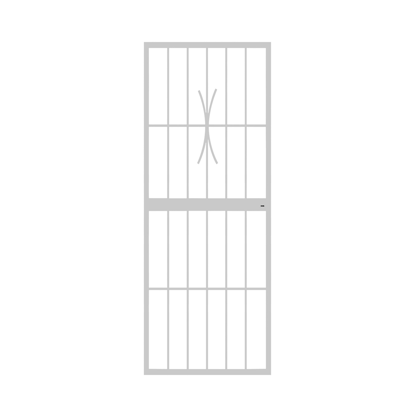 Sibaya Steel Security Gate 770mm Wide x 1950mm High