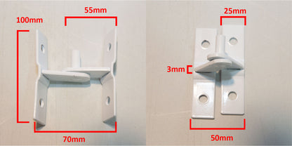 Trendi Steel Security Gate 840mm Wide x 1950mm High