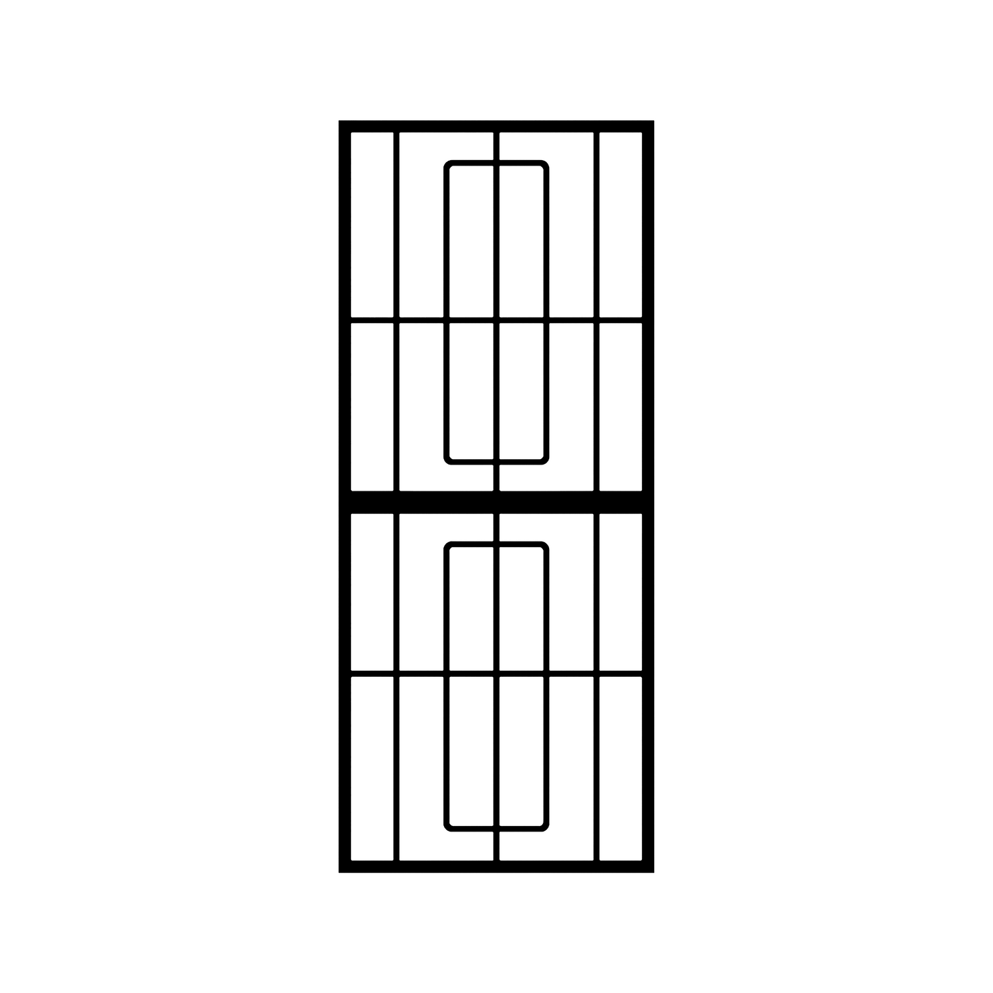 Valor Steel Security Gate 770mm wide x 1950mm High (Ref 34)