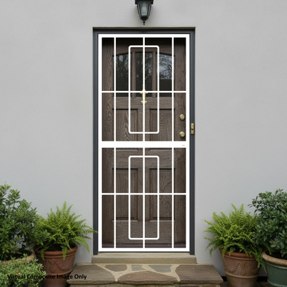 Valor Steel Security Gate 770mm wide x 1950mm High (Ref 34)