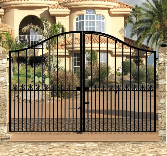 Induna Steel Driveway Gate 3000mm Wide x  2000mm High (Ref 19P)