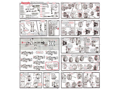 Trendi Steel Security Gate 840mm Wide x 1950mm High